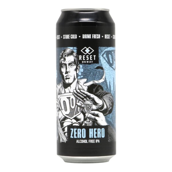 Reset Brewery Zero Hero Alkoholfreies IPA 24x500ml (DS)
