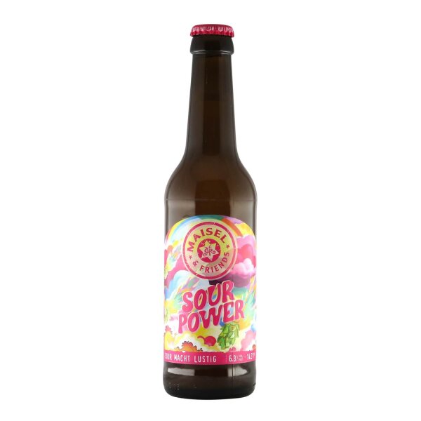 Maisel&Friends Sour Power Sour Hazy IPA 24x330ml MEHRWEGKASTEN