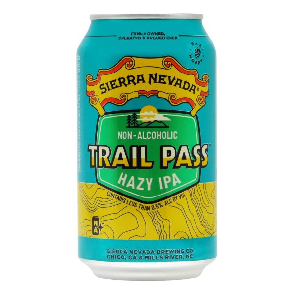 Sierra Nevada Trail Pass Hazy IPA AF 24x355ml (DS)