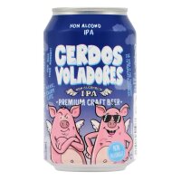 Barcelona Cerdos Voladores AF IPA 12x330ml(DS)